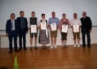 Lkr. Dillingen; Johann Bergmaier, Bereichsleiter RvS, Dr. Reinhard Bader, Behördenleiter AELF Nördlingen-Wertingen, Hurler Manuel, Kanefzky Julia, Killensberger Philipp, Klarmann Christian, Sing Michael, Dr. Erwin Lohner, Regierungspräsident von Schwaben