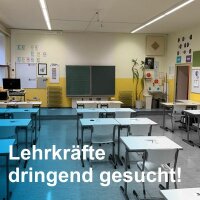 Lehrkräfte dringend gesucht!